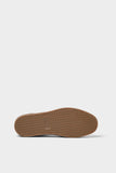 BLACK LEATHER PLIMSOLLS