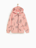 'LOVE’ PLUSH JERSEY JACKET12