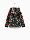 FLORAL BOMBER JACKET